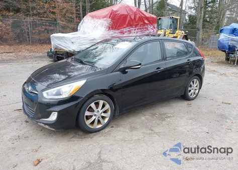 2014 Hyundai Accent Se from USA, damaged, VIN KMHCU5AE6EU142678